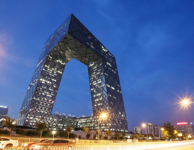 中国资源卫星大楼  China resources satellite building